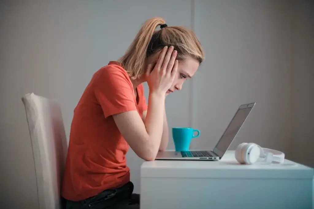 Woman Concerned About Auto Insurance Rates