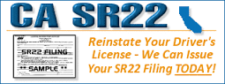 SR22 insurance California